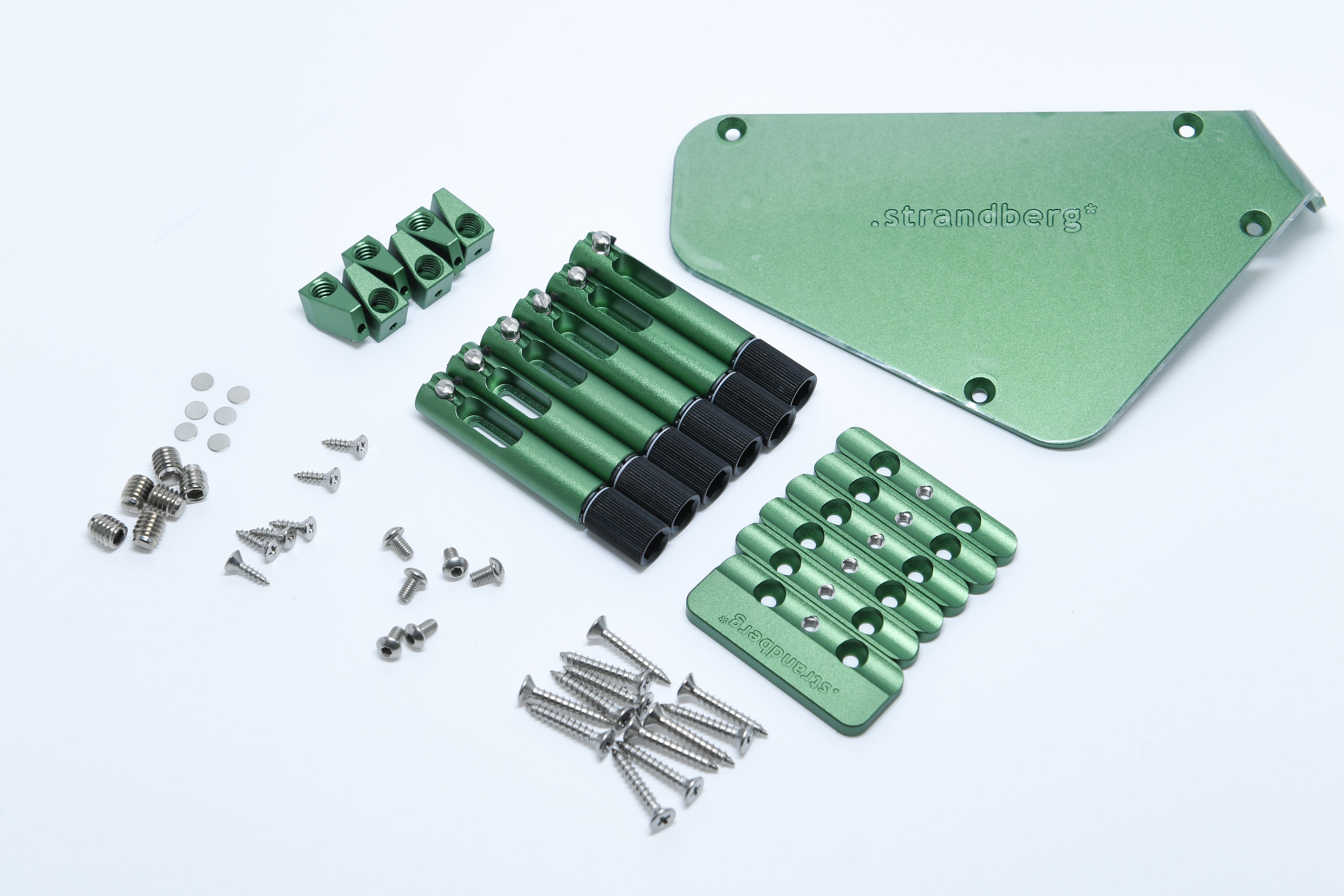 -Green- .strandberg* EGS Rev5/6 full hardware set for 6 strings