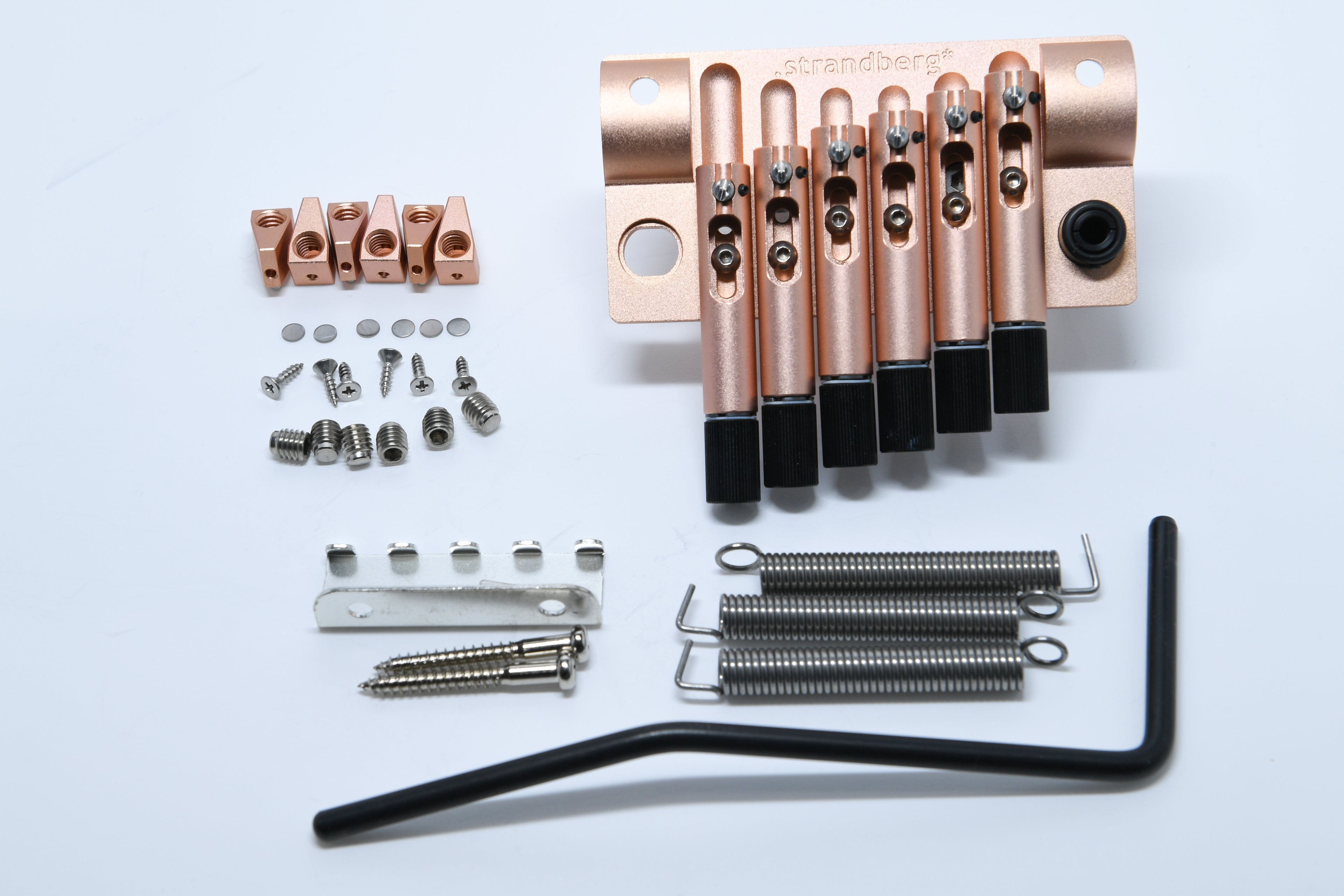 -Rose Pink- .strandberg* EGS series 5 tremolo unit for 6 strings