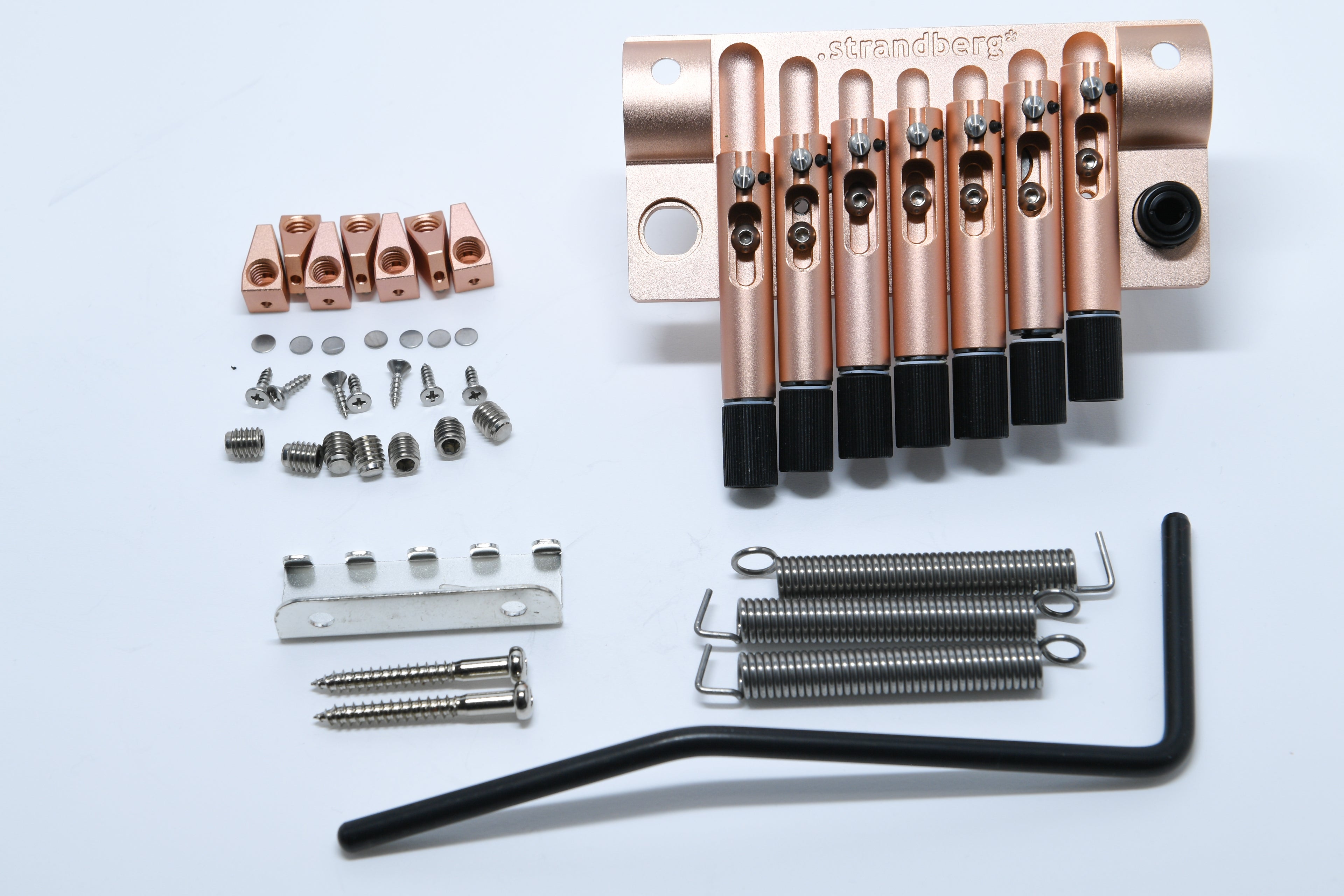 -Rose Pink- .strandberg* EGS series 5 tremolo unit for 7 strings