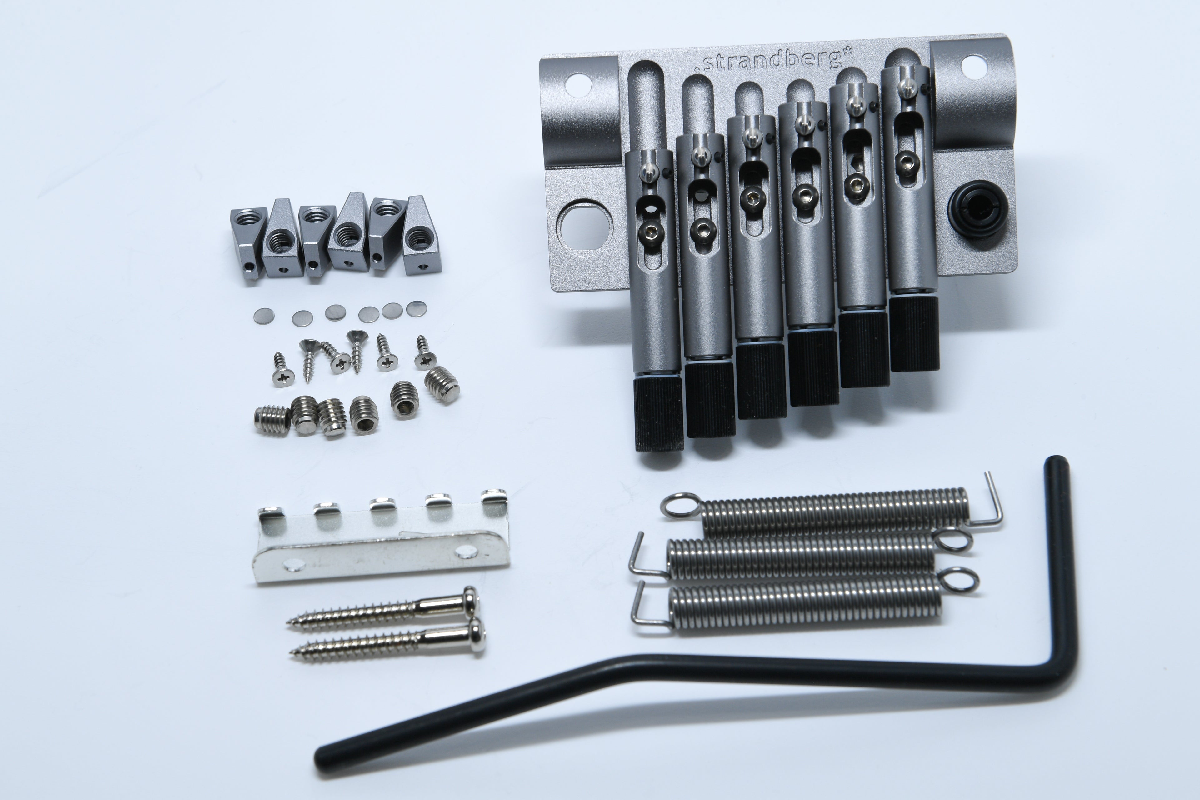 -Gray Silver- .strandberg* EGS series 5 tremolo unit for 6 strings